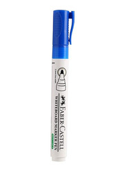 Faber-Castell 10-Piece Whiteboard Marker, Blue