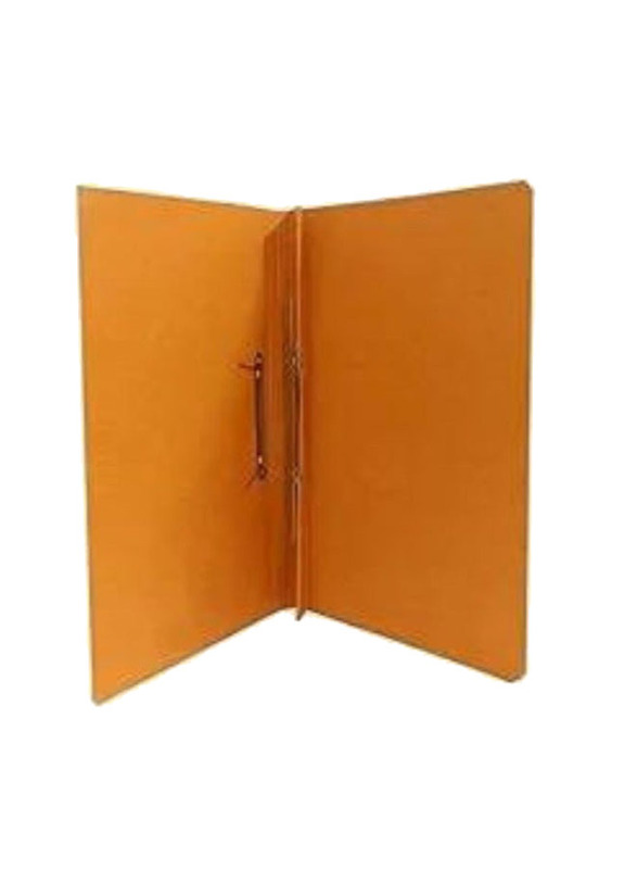 Spring File Folder A4 Documents Filing, 5 Pieces, Orange