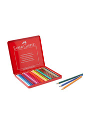Faber-Castell Classic Colour Pencil Set, 24 Pieces, Multicolour