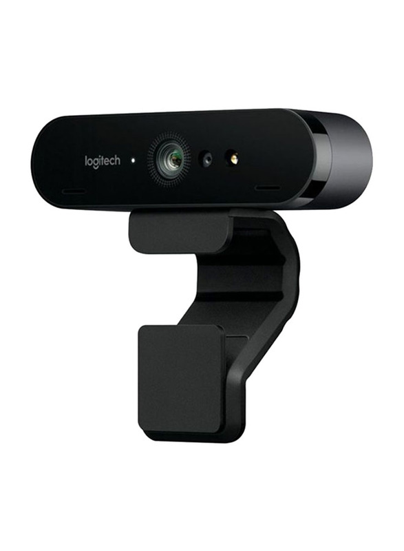 Renewed - Brio 4K Ultra HD Webcam, Black