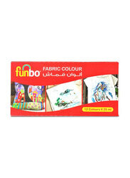 Funbo Acrylic Colour Set, 12 Pieces, Multicolour