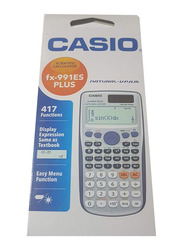 Casio 12-Digit Digital Scientific Calculator, Silver