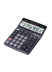 Casio Solar Powered Basic Calculator, DJ-120D, Black