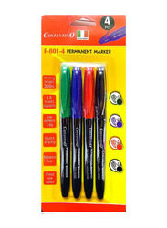 Costantino 4-Piece Permanent Marker, Multicolour