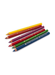 Faber-Castell Jumbo Buntstifte Jumbo Colour Pencils Set, 1 Piece, Multicolor
