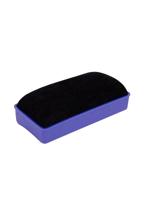 Deli Magnetic Whiteboard Duster, Black/Purple