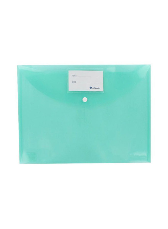 Atlas Document Bag With Card, Green