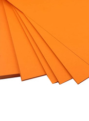 Terabyte Card Paper, 100 Sheets, 160 GSM, A6 Size, Orange