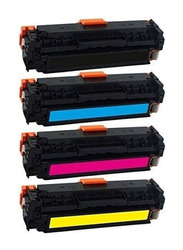 128A Black/Cyan/Yellow/Magenta Toner Cartridge Set, 4 Pieces