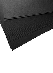 Craft Making Painting Paper, 50 Sheets, 120 GSM, A4 Size, Black