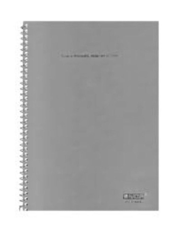 Partner Single Line Notebook, 100 Pages, A4 Size, Grey