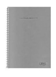 Partner Single Line Notebook, 100 Pages, A4 Size, Grey
