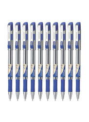 Hauser Germany 20-Piece Fluidic Medium Ball Point Pen Set, 0.5mm, Blue