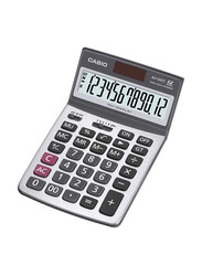 Casio 12-Digit Two Way Power Supply Basic Calculator, AX-120ST, Multicolour