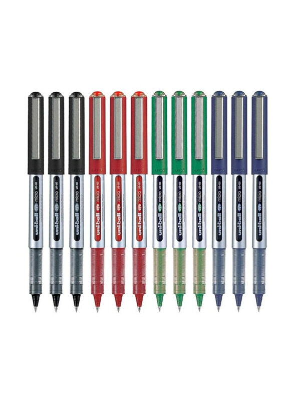 

Uniball 12-Piece Roller Pen Set, 0.5mm, Multicolour