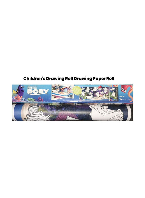 

Generic Finding Dory Children's Drawing Roll DIY Painting Drawing Paper Roll, Ages 3+