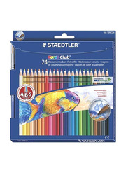 Staedtler Noris Club Colour Pencil with Colouring Book, 24 Pieces, Multicolour