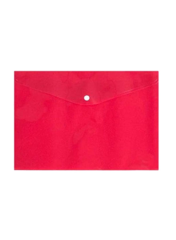 

Generic 12-Piece File Envelopes with Snap Button Closure, A4 Size