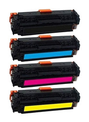 312A Black/Cyan/Yellow/Magenta Toner Cartridge Set, 4 Pieces
