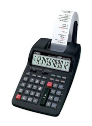 Casio 12-Digit Printer Calculator, Multicolour