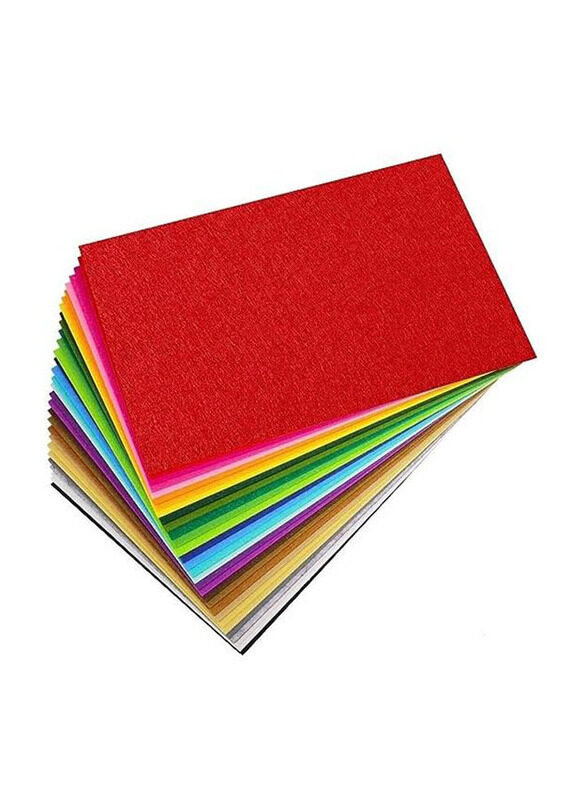 

Terabyte A3 Felt Sheets, 42cm x 29.7cm, 10 Pieces, Multicolour