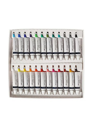 Faber-Castell Oil Colour Paint Tubes, 24 Pieces, Multicolour