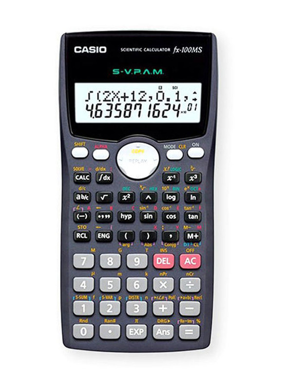 Casio Scientific Calculator, Fx-100MS, Multicolour
