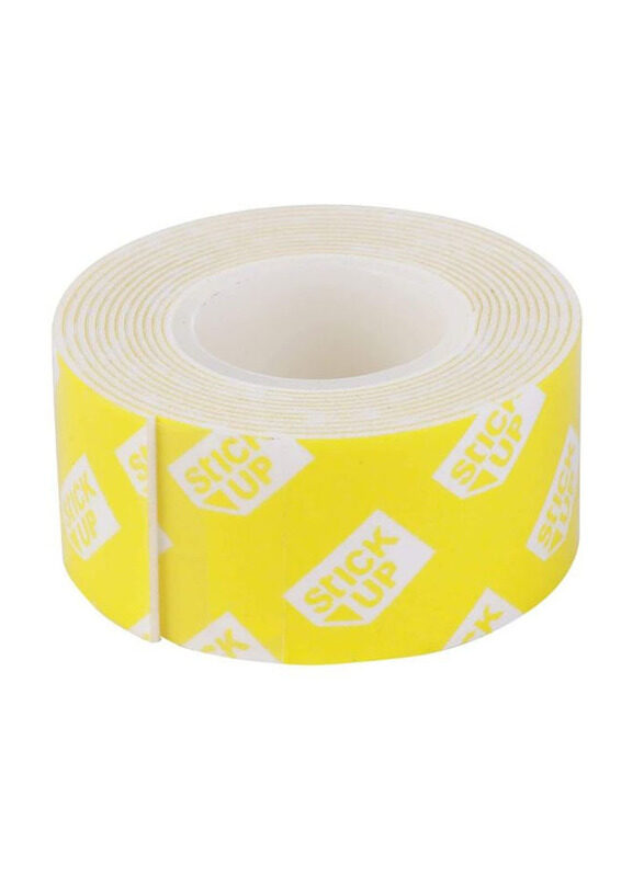 Deli Stick Up Double Sided Mounting Tape, White