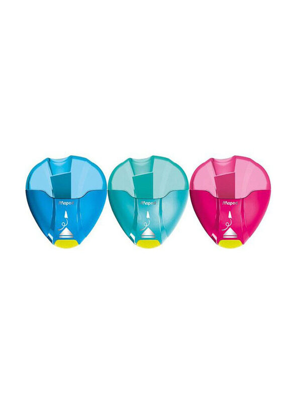 

Maped 3-Piece Igloo Eject Sharpener Set, Blue/Green/Pink