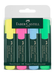 Faber-Castell 4-Piece Textliner Set, Multicolour