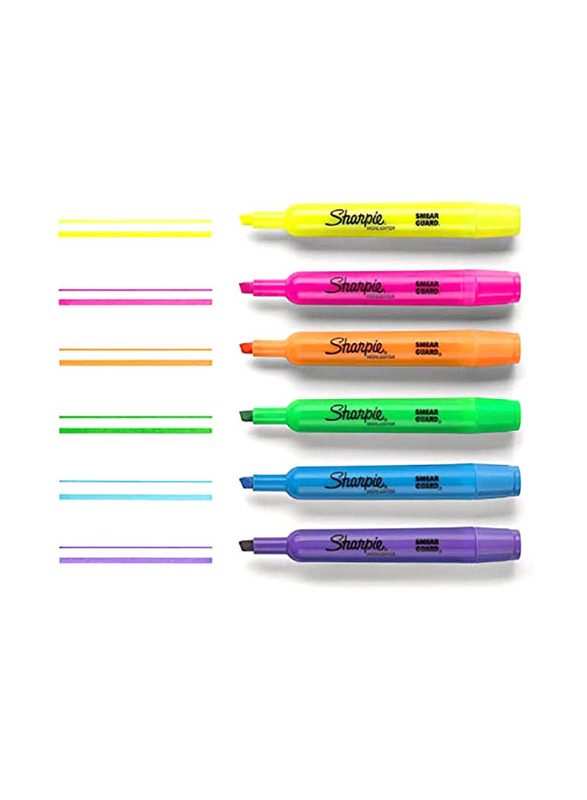 Sharpie 36-Piece Chisel Tip Tank Highlighters, Multicolour