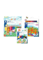 Staedtler Drawing Colouring Set, 56 Pieces, Multicolour