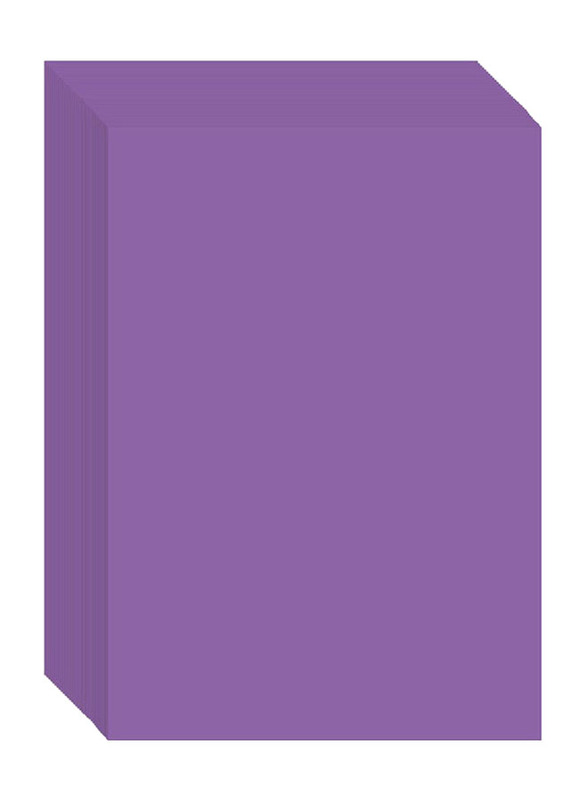 Colour Copy Papers, 100 Sheets, A4 Size, Purple
