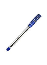 Cello 24-Piece Soft Tip Pen with 12-Piece Trimate Ball Point Pen Set, Blue