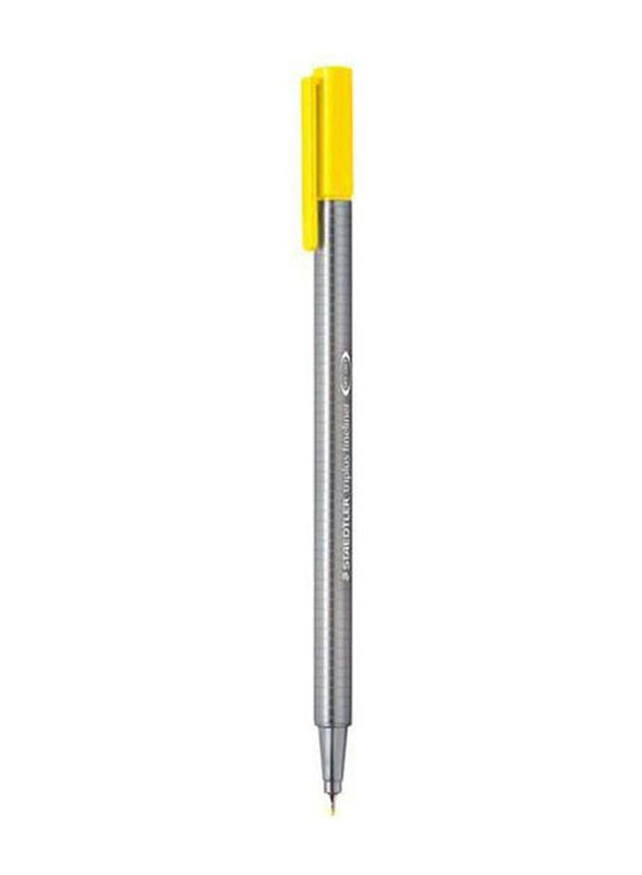 Staedtler Triplus Fineliner Pen, Yellow