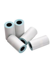 Self-Adhesive Thermal Paper A4 Size, 5 Rolls, White