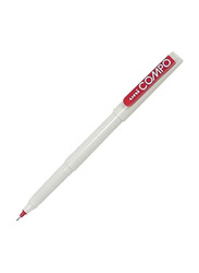 Uniball 12-Piece Compo Ultra Fine Pen Set, White/Red