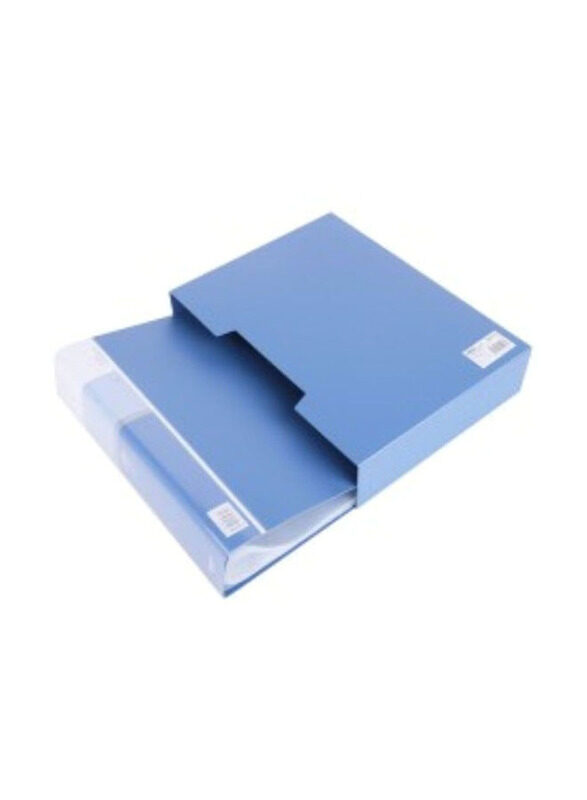 

Deluxe 100 Pocket A4 Display Book, Blue
