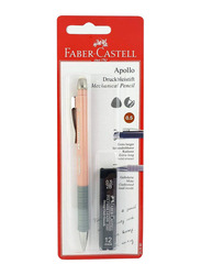 Faber-Castell Apollo Mechanical Pencil Set with Lead, 0.5mm, Black