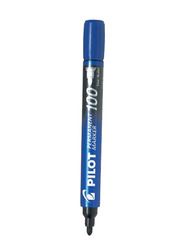 Pilot 12-Piece 100 Fine Bullet Tip Permanent Marker Set, Blue