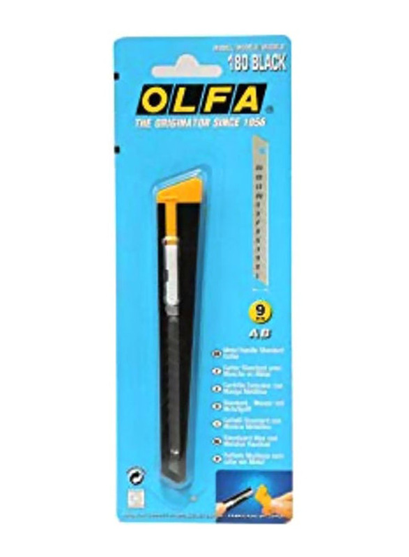 Olfa Cutter Knife With Extra Blade, Multicolour