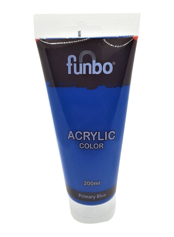 

Funbo Acrylic Colour, 200ml, Primary Blue