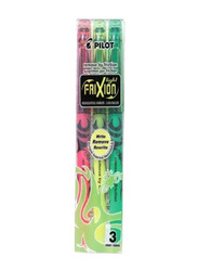 Pilot 3-Piece Frixion Highlighter Set, Multicolour