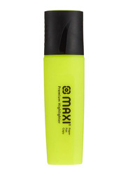 Maxi 10-Piece Super Fluorescent Premium Highlighter Set, Yellow