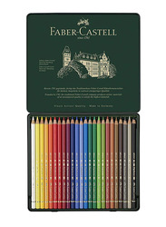 Faber-Castell Polychromos Colour Pencil, 24 Pieces, Multicolour
