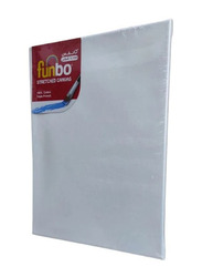 Funbo Stretched Canvas, White