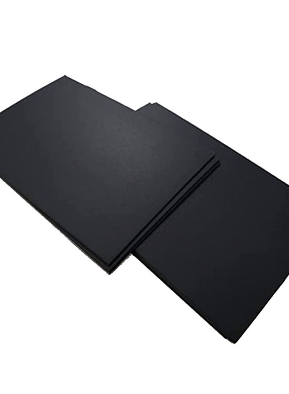 Terabyte Coloured Card Paper, 100 Sheets, 180-210 GSM, A3 Size, Black