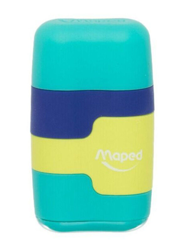 

Maped Connect Eraser And Sharpener Combo, Green