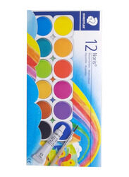 Staedtler Noris Club Capsules Water Colours, 12 Pieces, Multicolour