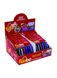 Funbo 6 Pieces Glitter Glue, Multicolour